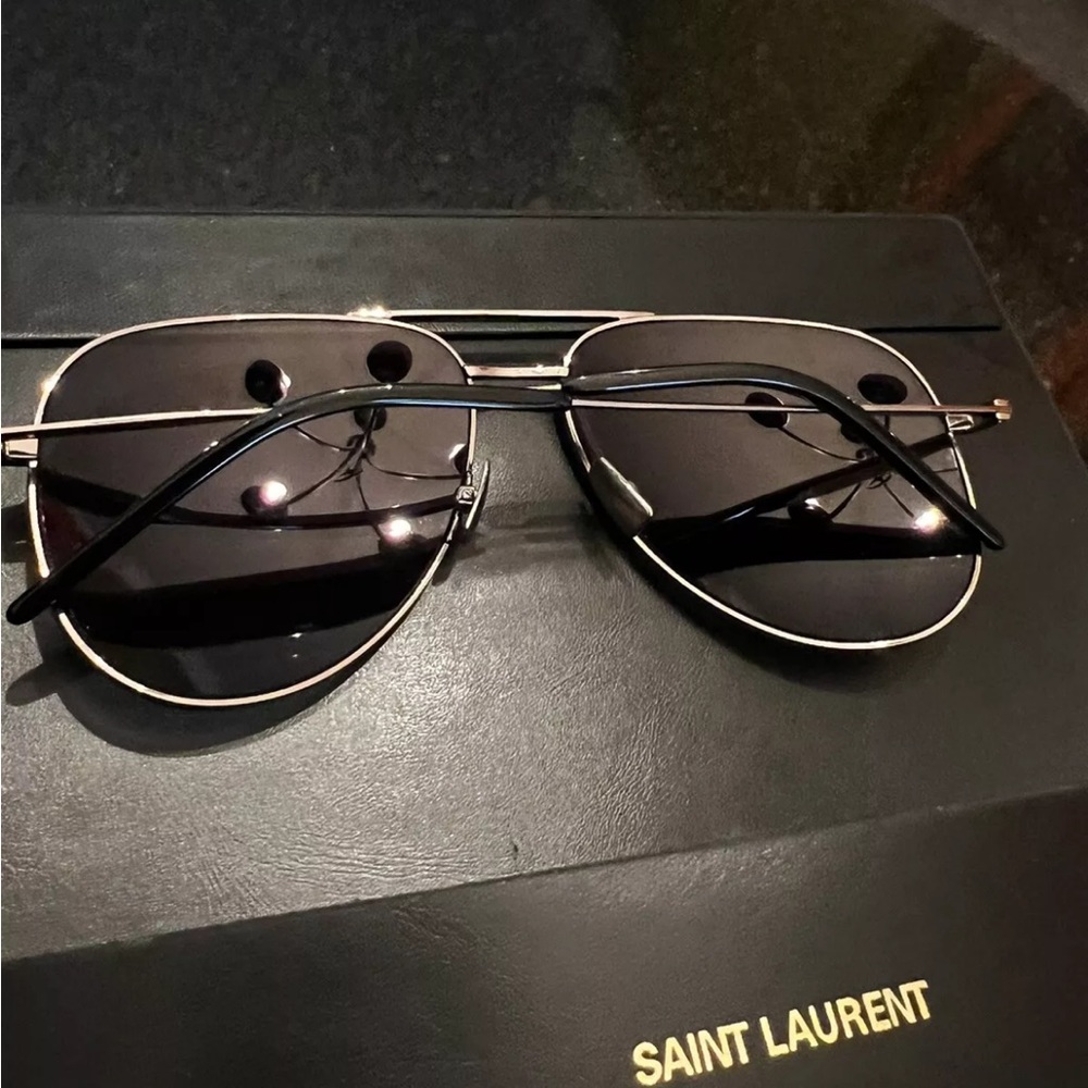 Saint Laurent Paris Sunglasses (Rose gold) - Picture 4 of 16